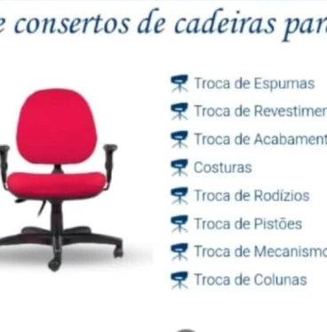Imagem Conserto de Cadeiras de escritório Curitiba 