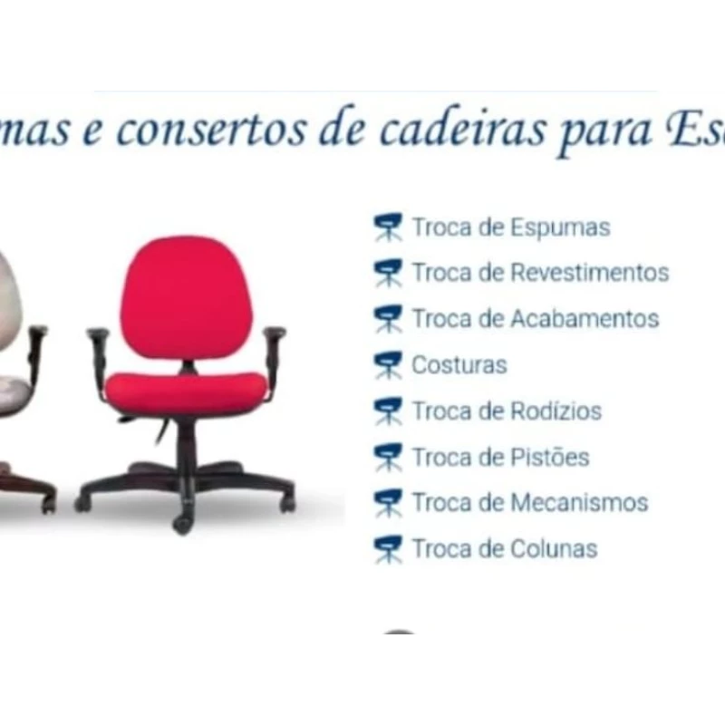 Conserto de Cadeiras de escritório Curitiba 